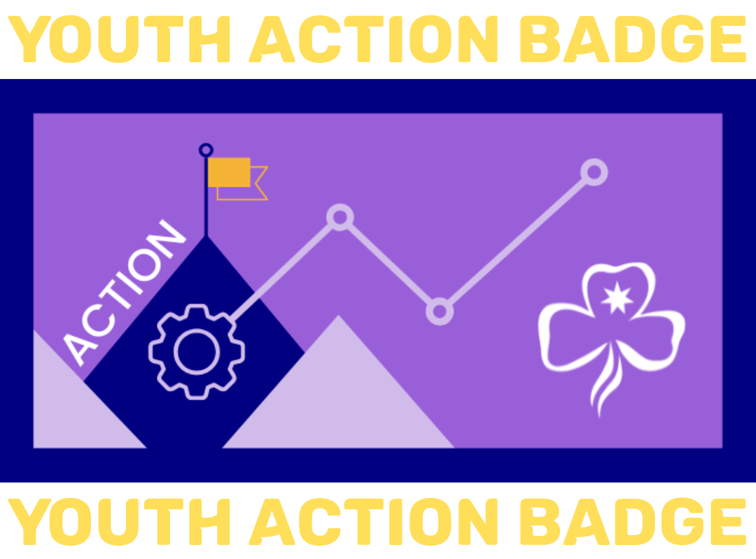 Youth Action Badge - Purple 2024