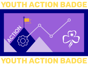 Youth Action Badge - Purple 2024