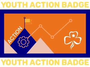 Youth Action Badge - Orange 2025