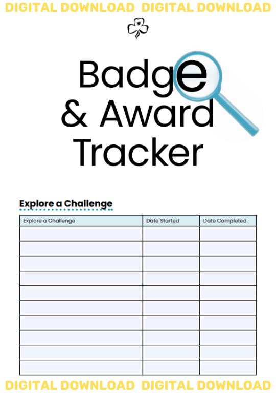 Badge & Award Tracker