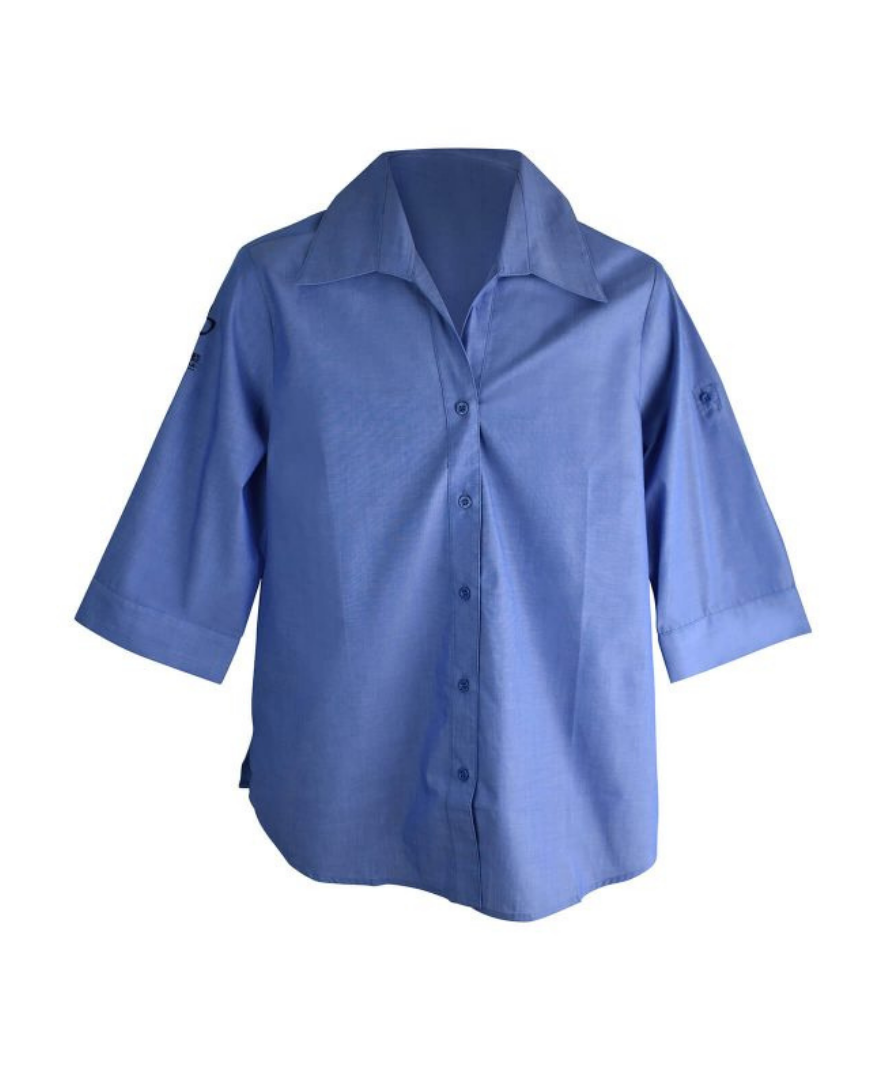 TEEN DRESS SHIRT 3-4 BLUE