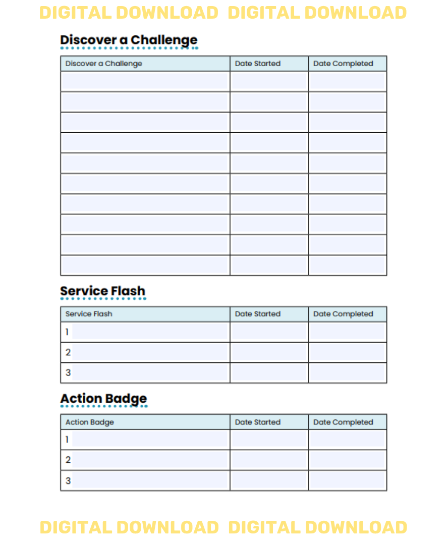 Badge & Award Tracker