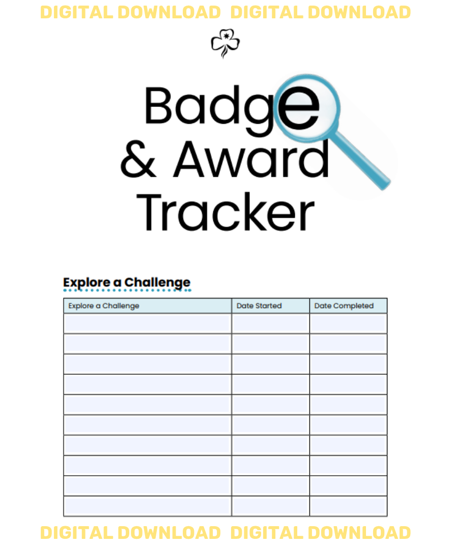 Badge & Award Tracker