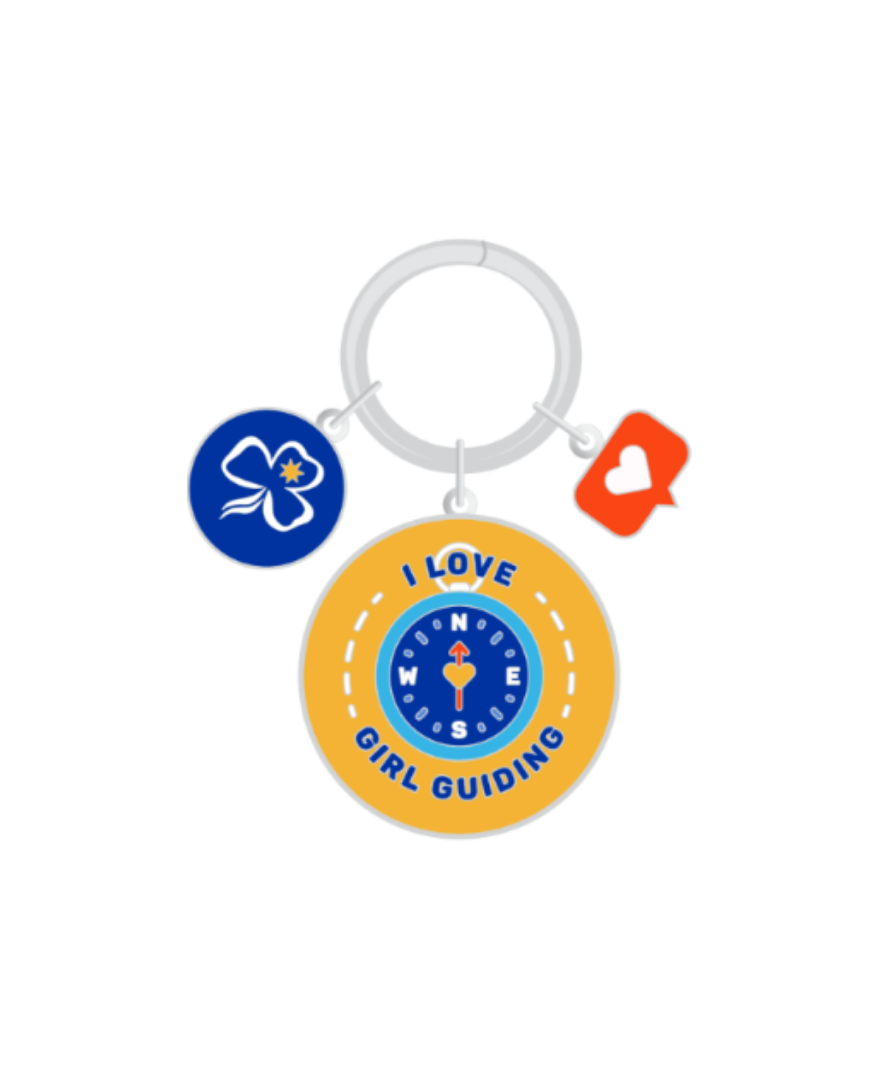 Girl Guides Keyring