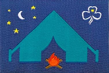 Fun Badge - Outdoor Camping