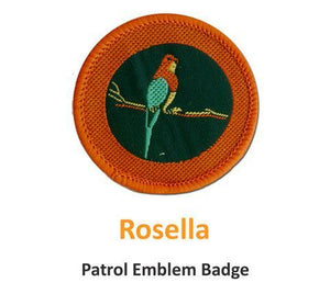 Patrol Emblem - Rosella