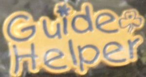 Guide Helper Metal Badge