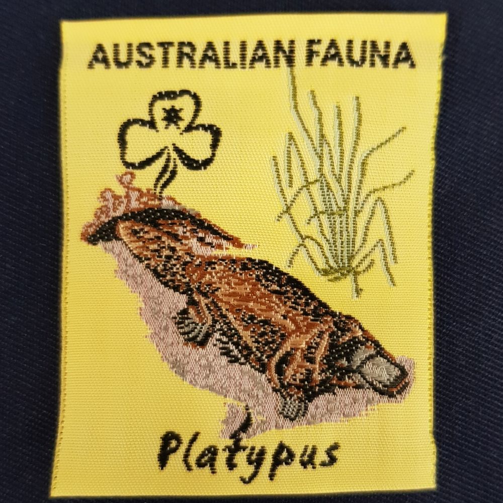 Fun Badge - Aust Fauna - Platypus