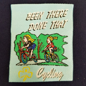 Fun Badge - BTDT - Cycling