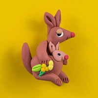 Brooch - Kangaroo