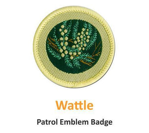 Patrol Emblem - Wattle