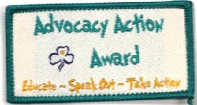 Advocacy Action Badge