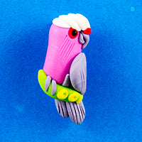 Brooch - Galah