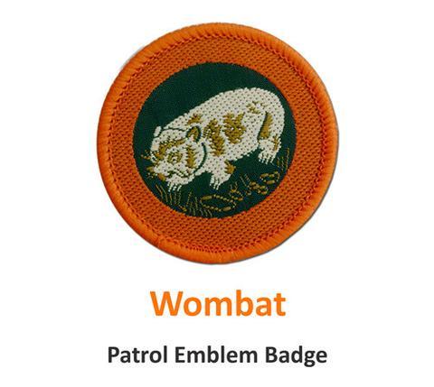 Patrol Emblem - Wombat